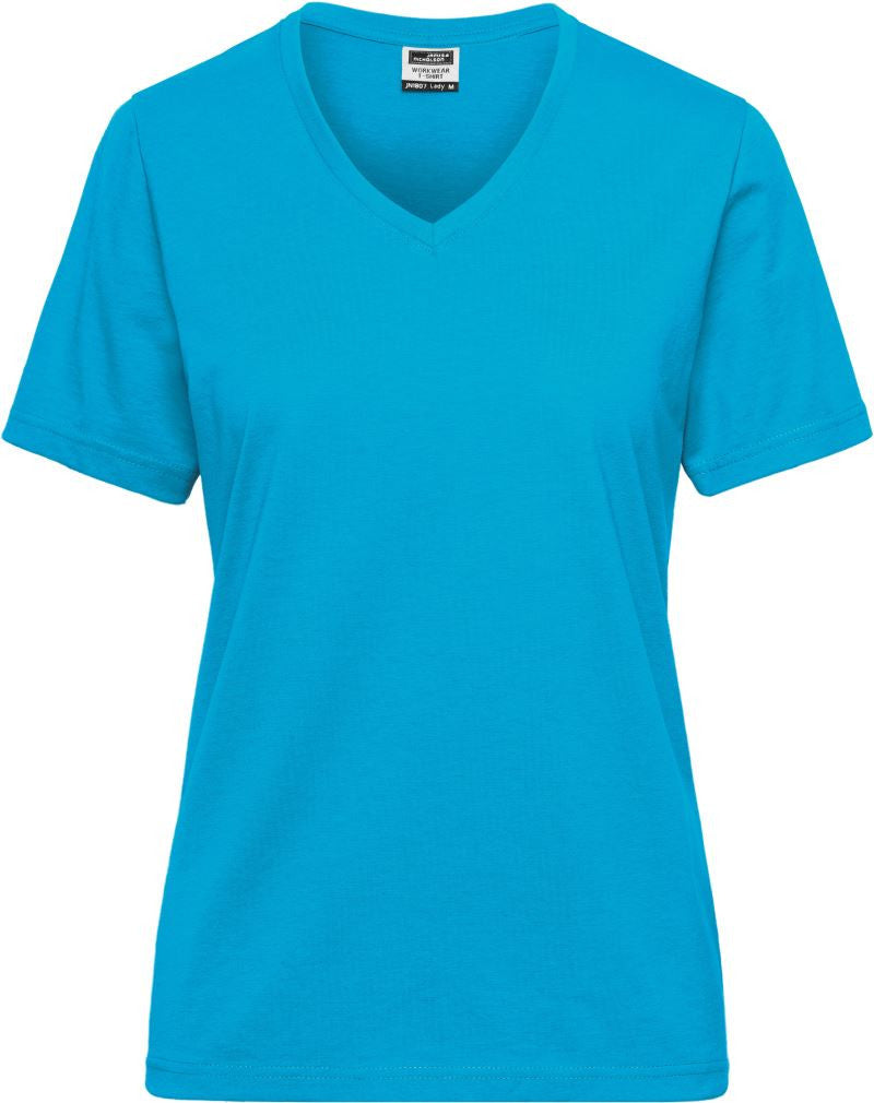 James et Nicholson | T-shirt bio workwear femme JN 1807 uni