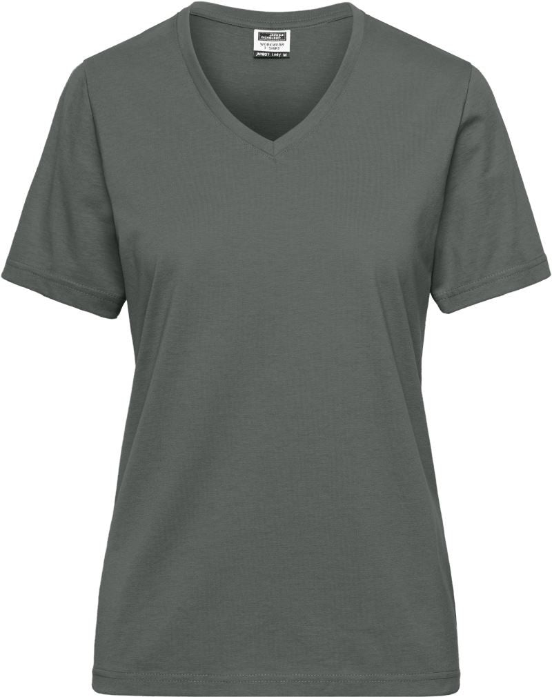 James et Nicholson | T-shirt bio workwear femme JN 1807 uni