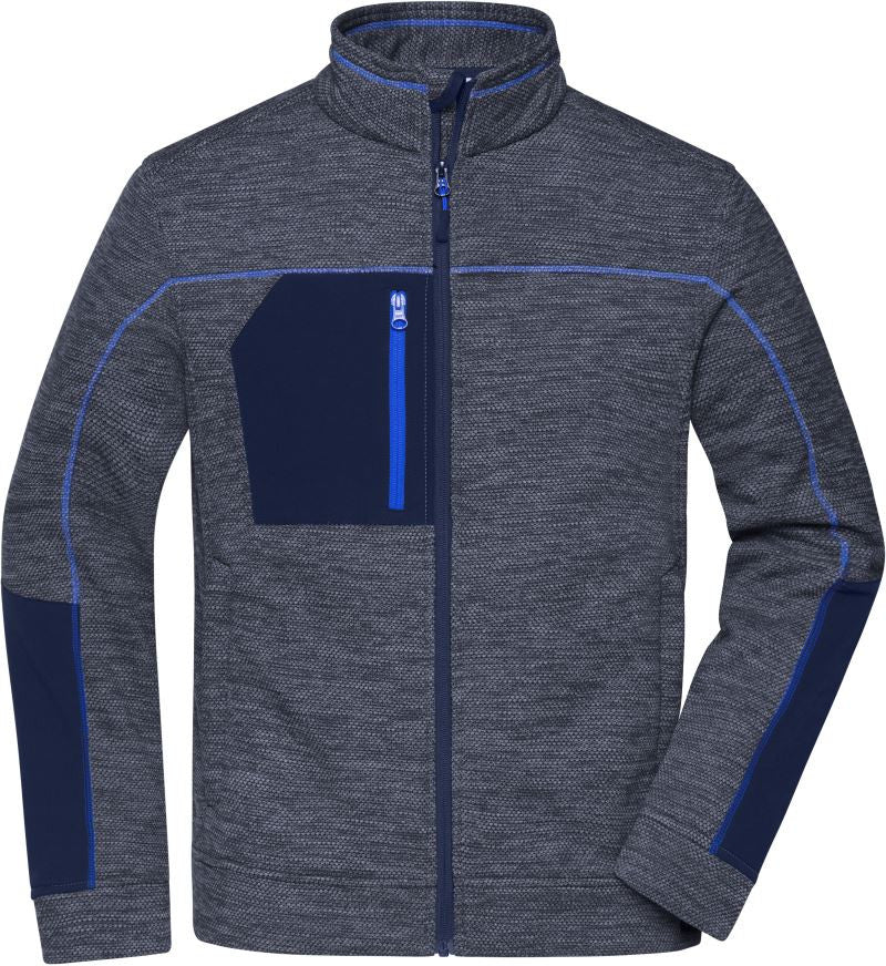 James et Nicholson | JN 1818 Veste polaire tricotée pour homme