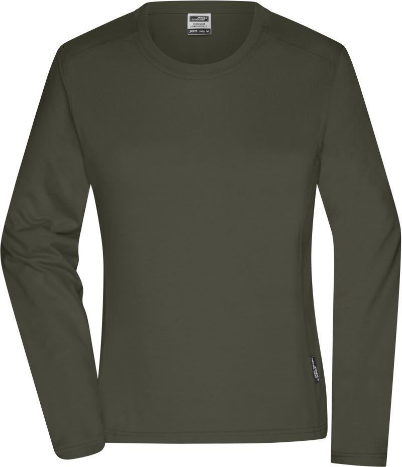 James & Nicholson | JN 1839 Ladies' Workwear T-Shirt long-sleeve