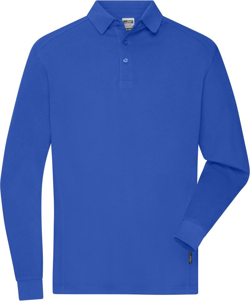 James & Nicholson | JN 1842 Men's Workwear Polo long-sleeve