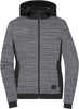 James & Nicholson | JN 1843 Ladies' Padded Hybrid Knitted Fleece Jacket