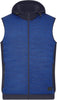 James & Nicholson | JN 1848 Men's Padded Hybrid Knitted Fleece Gilet
