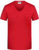 James & Nicholson | JN 8004 Men's Organic V-Neck T-Shirt with Breast Pocket