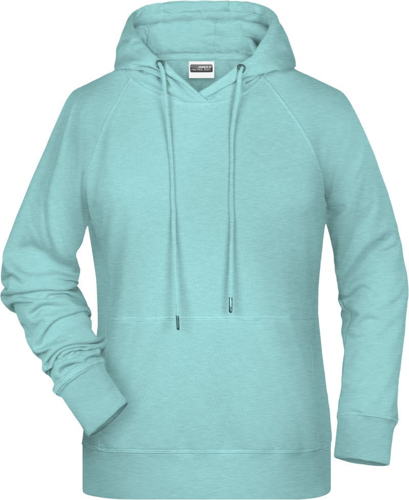 James et Nicholson | JN 8023 Sweat-shirt à capuche raglan pour femme