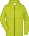 James & Nicholson | JN 8025 Ladies' Hooded Sweat Jacket