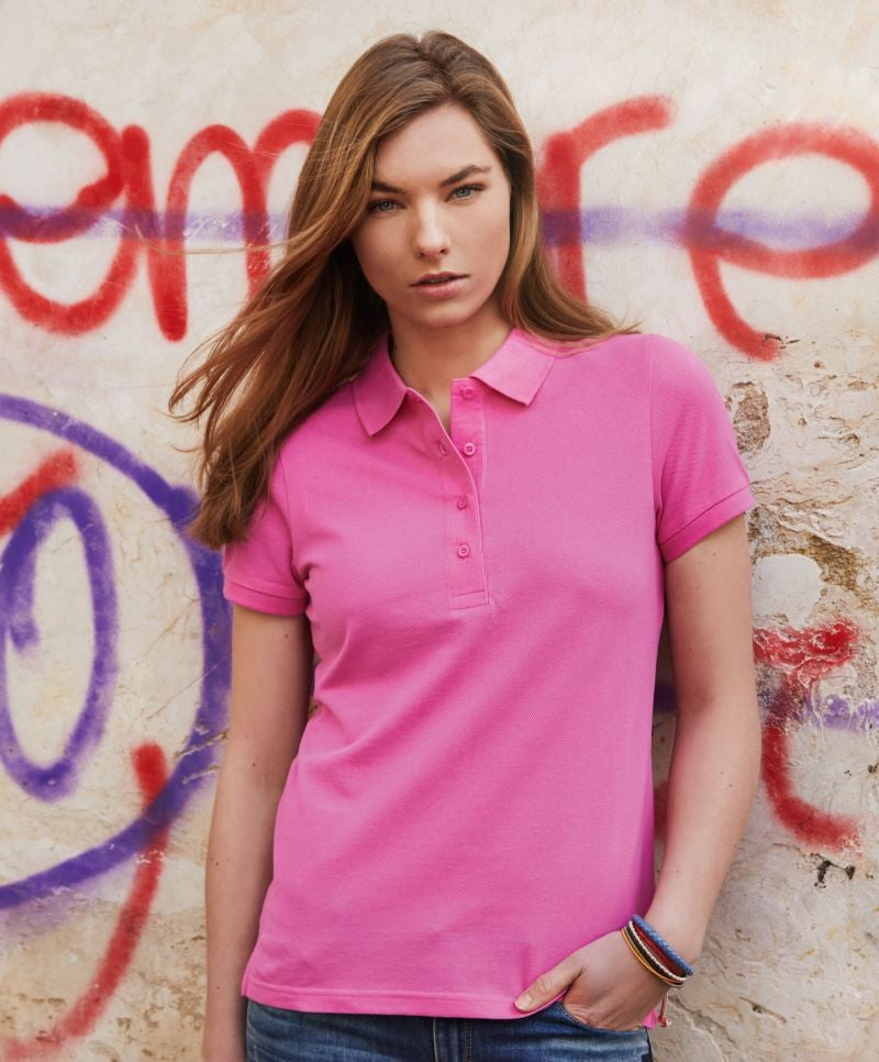 James & Nicholson | JN 8009 Ladies' Organic Piqué Polo