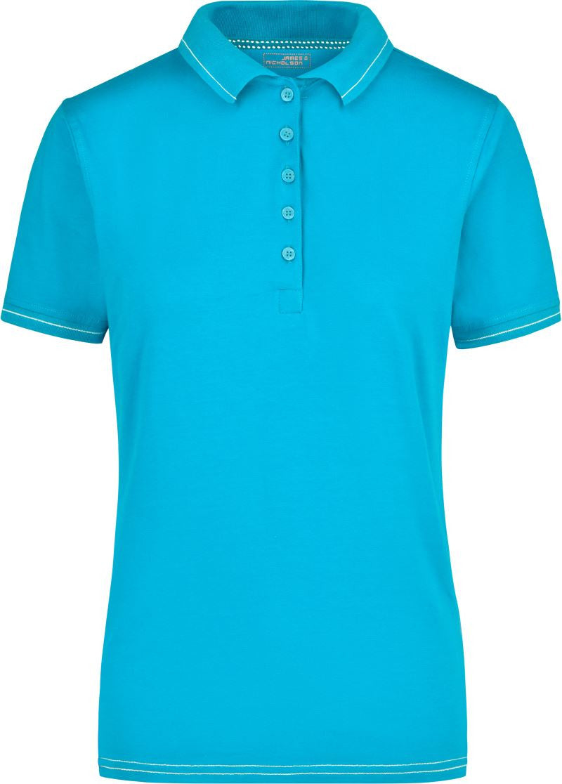 James & Nicholson | JN 568 Ladies' Jersey Stretch Polo