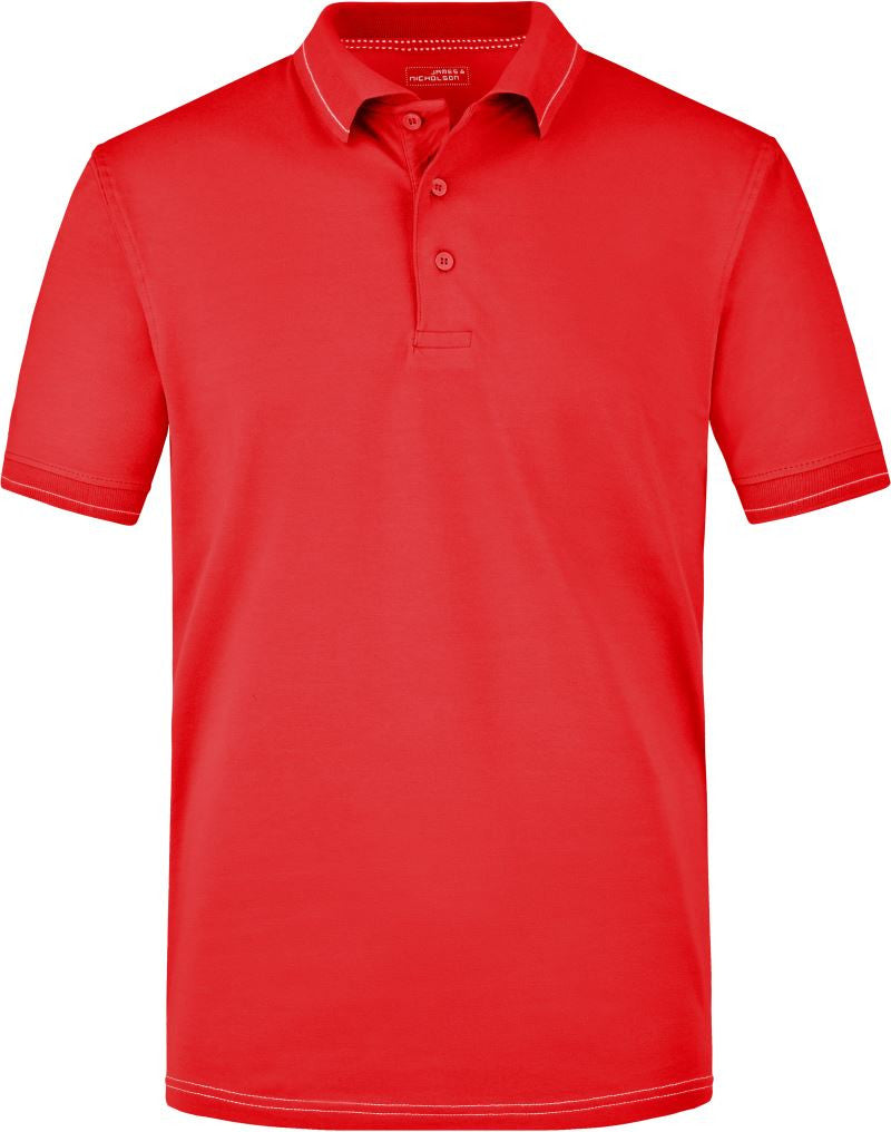 James & Nicholson | JN 569 Men's Jersey Stretch Polo