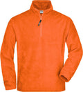 James & Nicholson | JN 43 Men's Fleece Pullover with 1/4 Zip