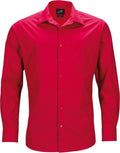 James & Nicholson | JN 642 Men's Poplin Business Shirt long-sleeve