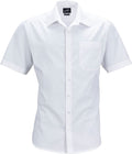 James & Nicholson | JN 644 Men's Poplin Business Shirt short-sleeve