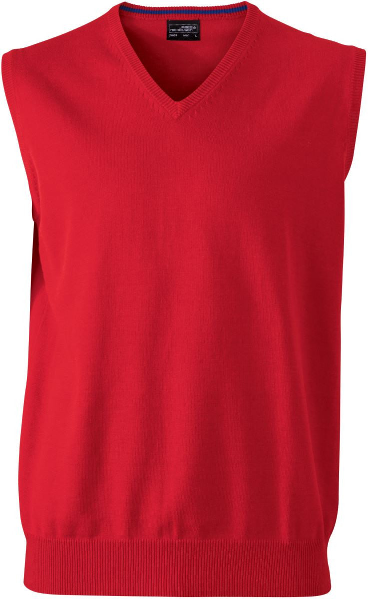 James & Nicholson | JN 657 Men's V-Neck Pullover sleeveless