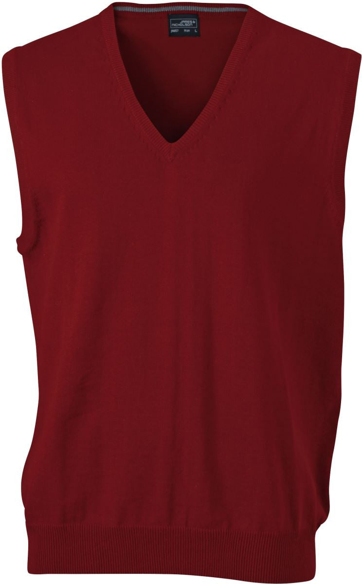 James & Nicholson | JN 657 Men's V-Neck Pullover sleeveless