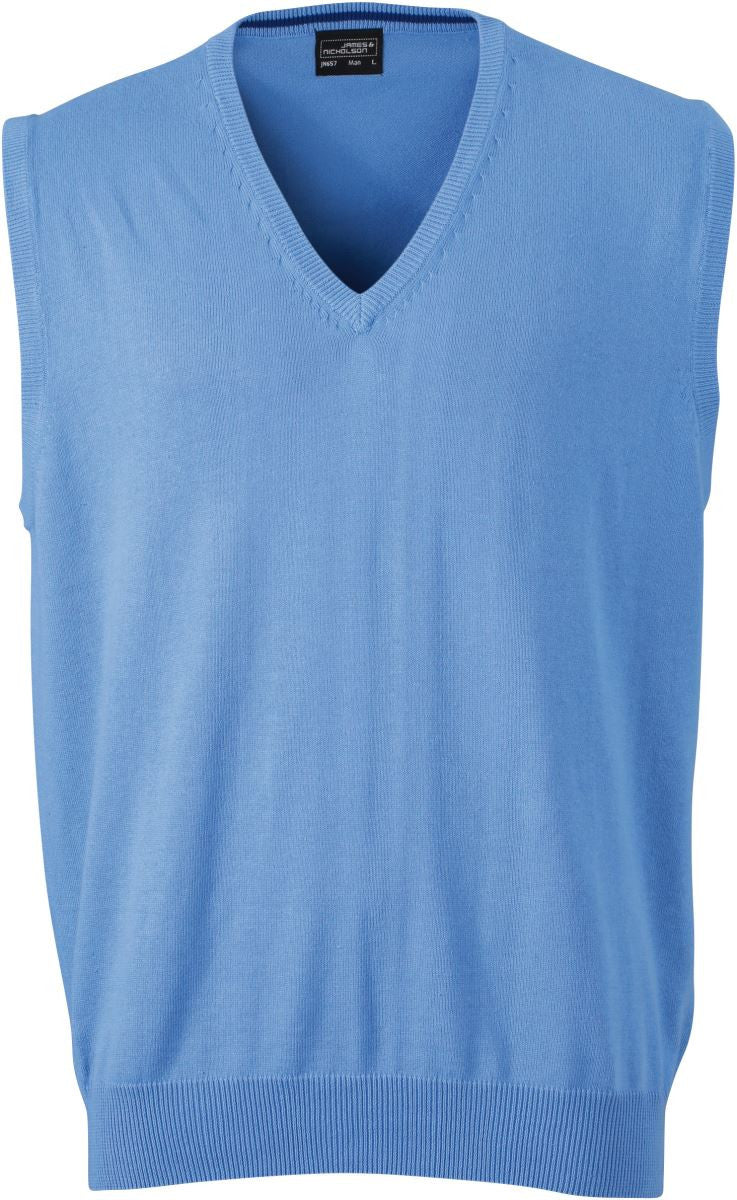 James & Nicholson | JN 657 Men's V-Neck Pullover sleeveless