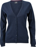 James & Nicholson | JN 660 Ladies' V-Neck Cardigan