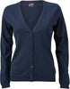 James et Nicholson | JN 660 Cardigan à col en V pour femme