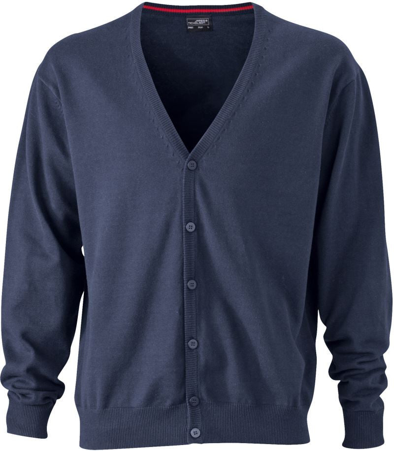 James & Nicholson | JN 661 Men's V-Neck Cardigan