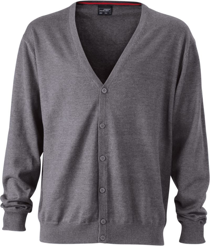 James & Nicholson | JN 661 Men's V-Neck Cardigan