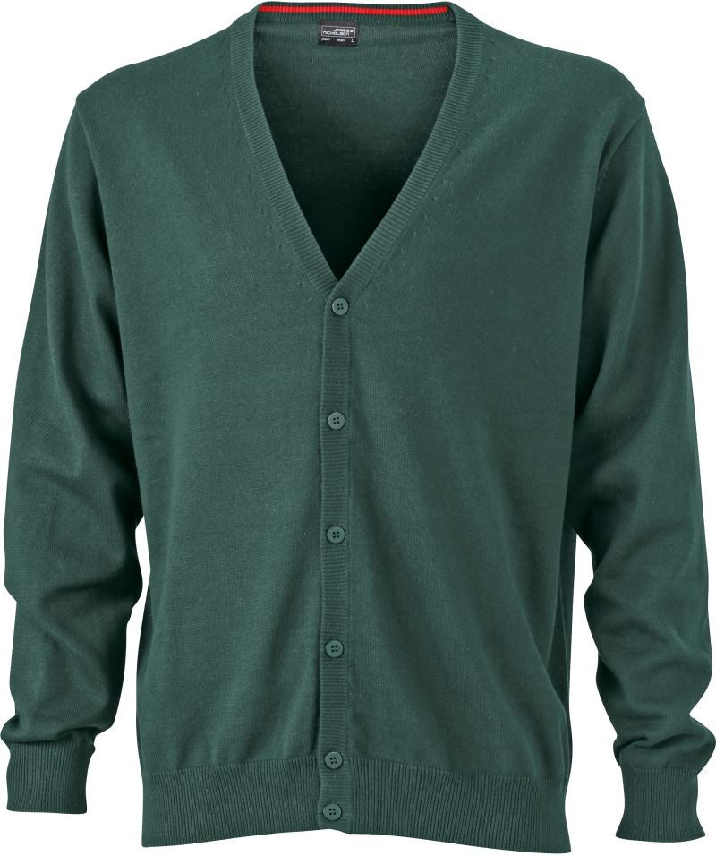 James & Nicholson | JN 661 Men's V-Neck Cardigan