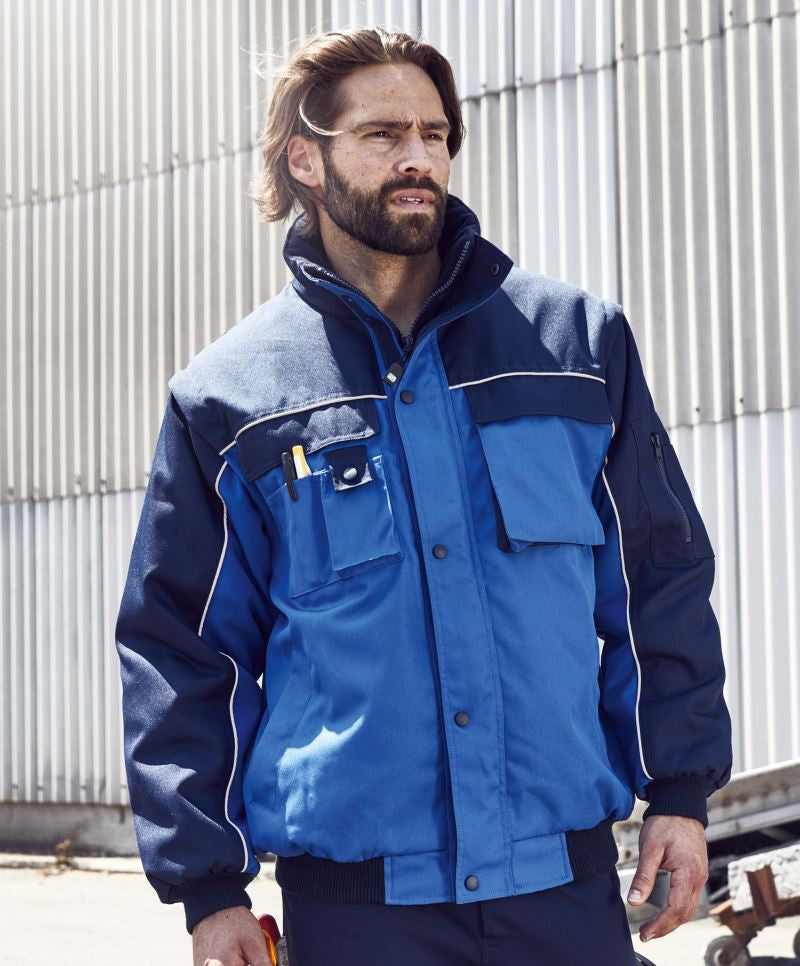 James & Nicholson | JN 810 Workwear Jacket with detachable Sleeves