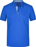 James & Nicholson | JN 964 Men's Button-Down Piqué Polo