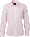 James & Nicholson | JN 677 Ladies Poplin Blouse long-sleeve