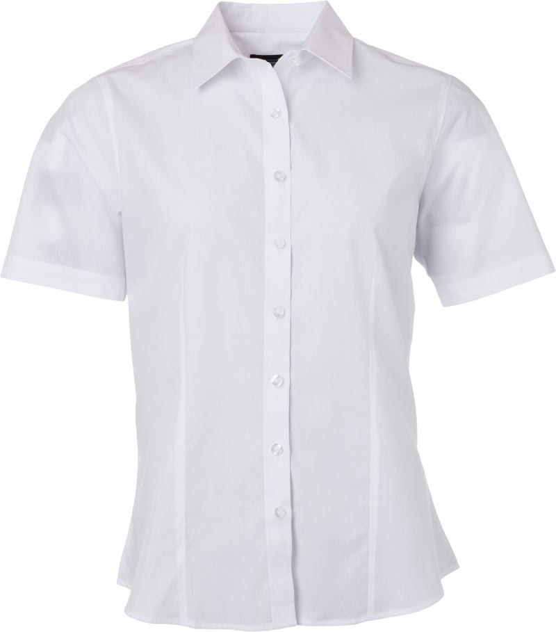 James & Nicholson | JN 679 Ladies Poplin Blouse short-sleeve