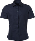 James & Nicholson | JN 679 Ladies Poplin Blouse short-sleeve