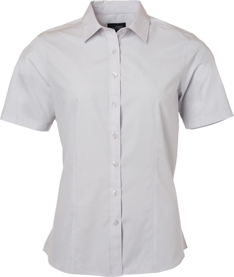 James & Nicholson | JN 679 Ladies Poplin Blouse short-sleeve