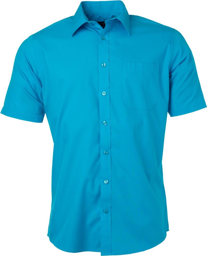 James & Nicholson | JN 680 Men's Poplin Shirt short-sleeve