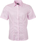 James & Nicholson | JN 683 Ladies Micro-Twill Blouse short-sleeve