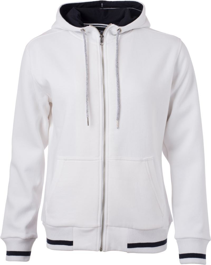 James & Nicholson | JN 775 Ladies' Hooded Club Sweat Jacket