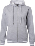 James & Nicholson | JN 775 Ladies' Hooded Club Sweat Jacket