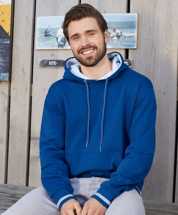 James & Nicholson | JN 778 Men's Club Hooded Sweatshirt