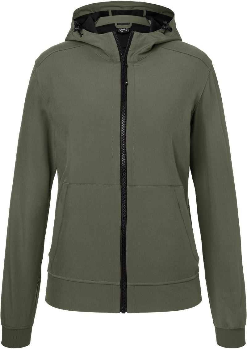 James & Nicholson | JN 1145 Ladies' 2-Layer Hooded Softshell Jacket