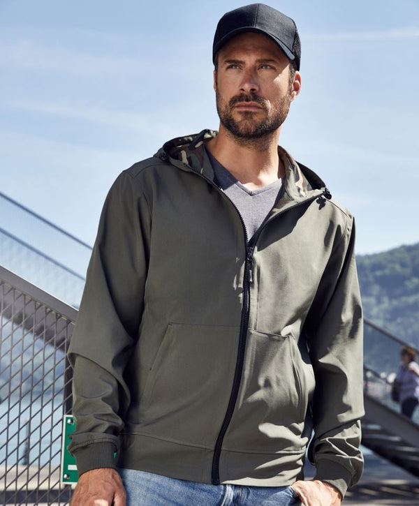 James & Nicholson | JN 1146 Men's 2-Layer Hooded Softshell Jacket