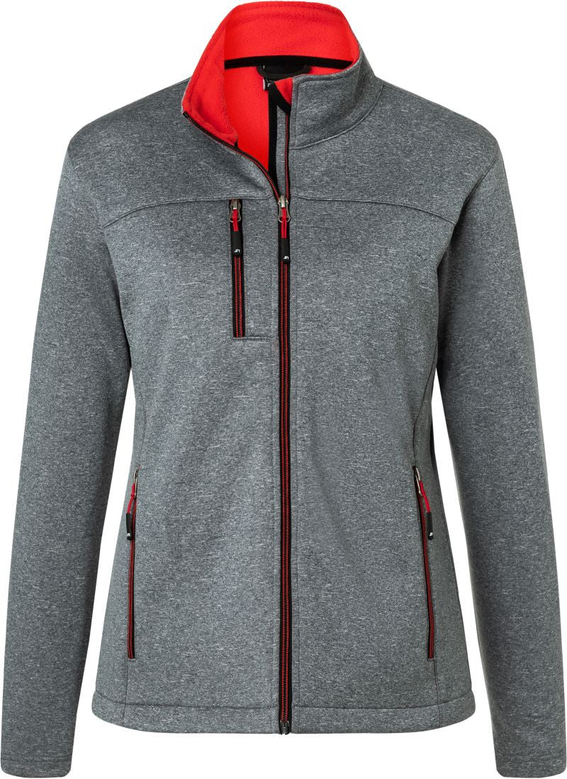 James et Nicholson | JN 1147 Veste Softshell chinée 2 couches pour femme