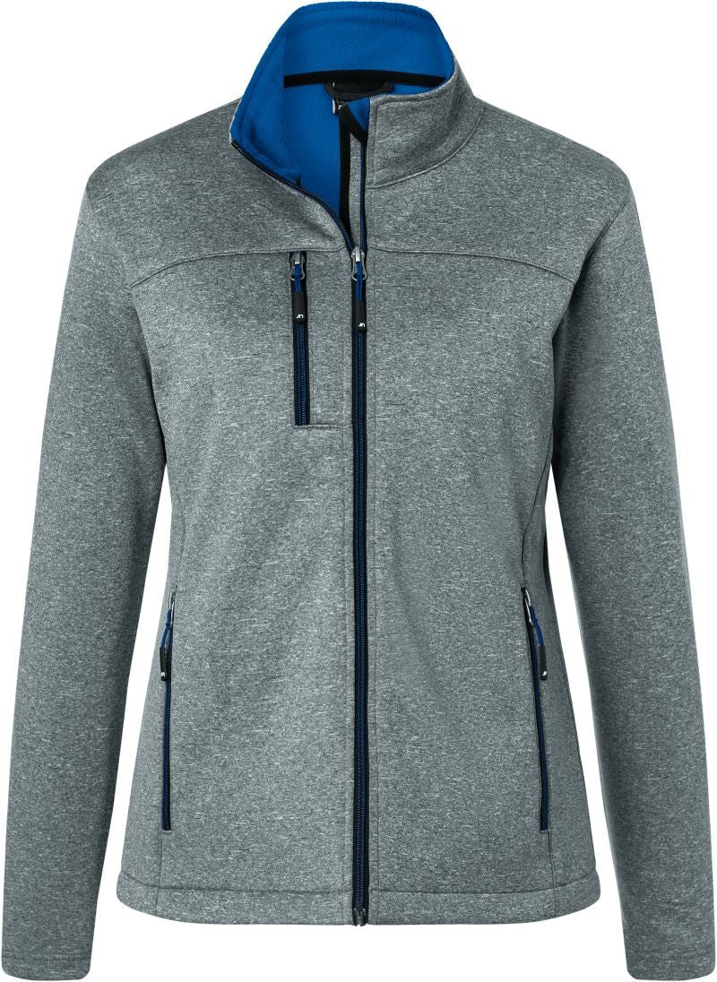 James & Nicholson | JN 1147 Ladies' 2-Layer Melange Softshell Jacket