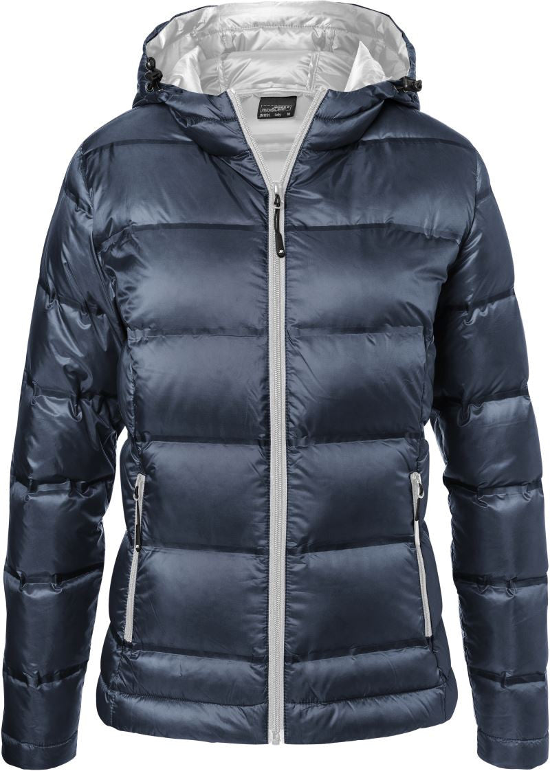 James & Nicholson | JN 1151 Ladies' Hooded Down Jacket