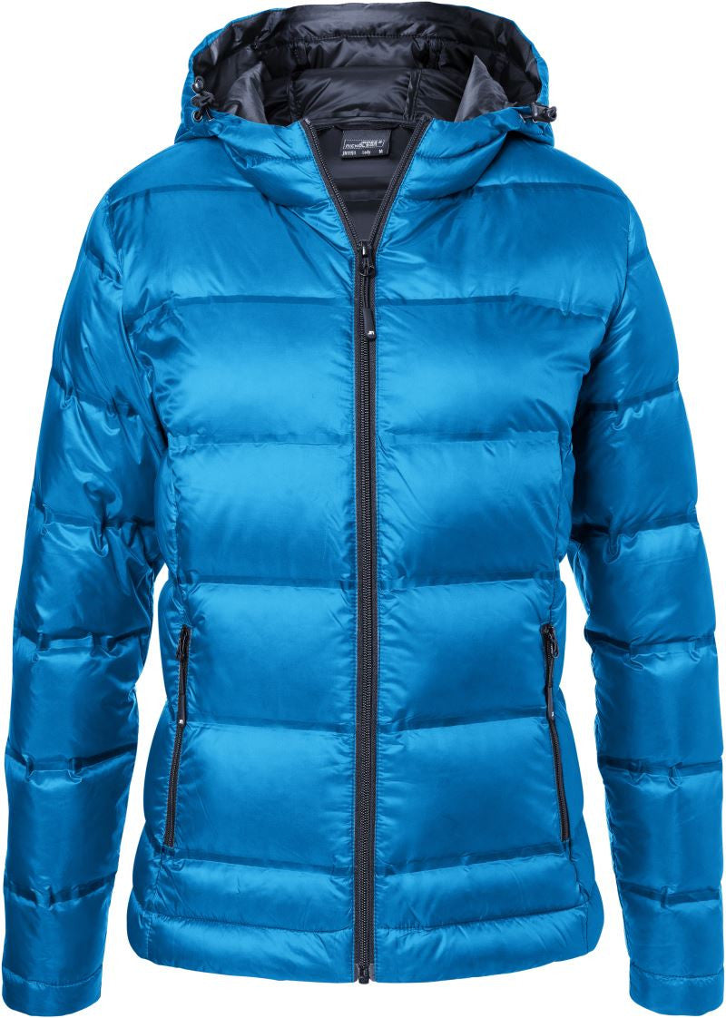 James & Nicholson | JN 1151 Ladies' Hooded Down Jacket