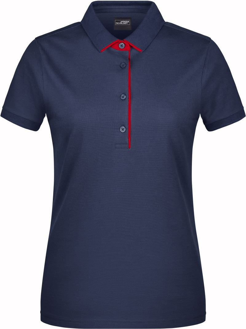 James & Nicholson | JN 725 Ladies' Piqué Polo Single Stripe