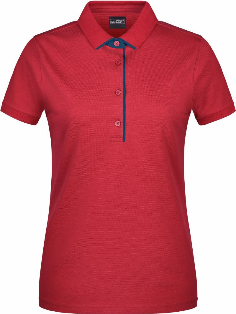 James & Nicholson | JN 725 Ladies' Piqué Polo Single Stripe