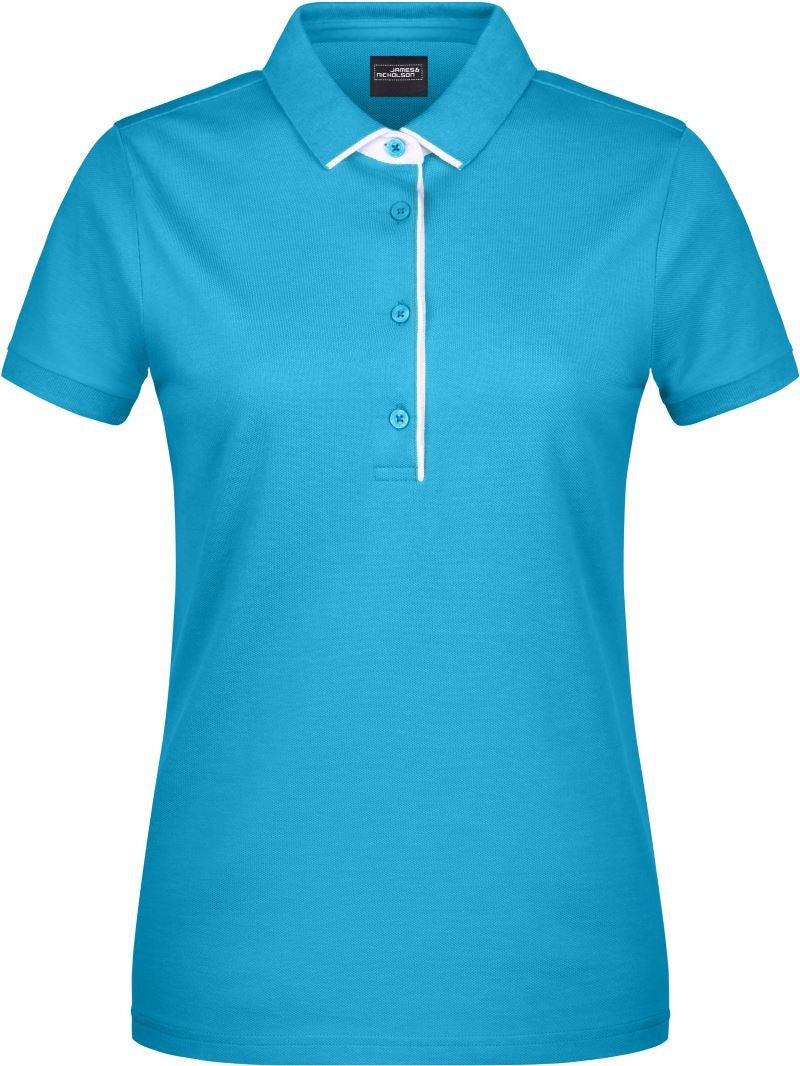 James & Nicholson | JN 725 Ladies' Piqué Polo Single Stripe