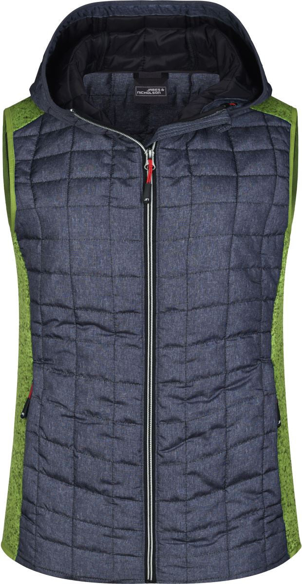 James & Nicholson | JN 767 Ladies' Hybrid Knitted Vest