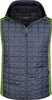 James et Nicholson | JN 768 Gilet tricoté hybride pour homme
