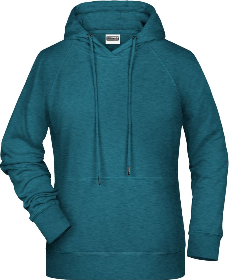 James et Nicholson | JN 8023 Sweat-shirt à capuche raglan pour femme
