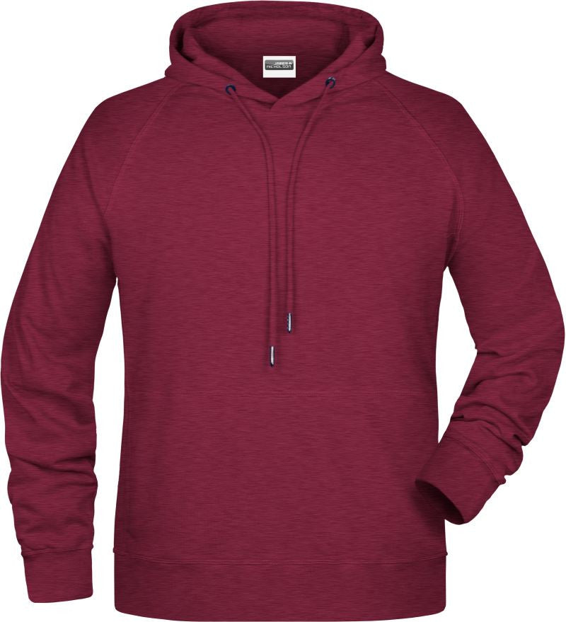 James & Nicholson | JN 8024 Men's Raglan Hooded Sweatshirt