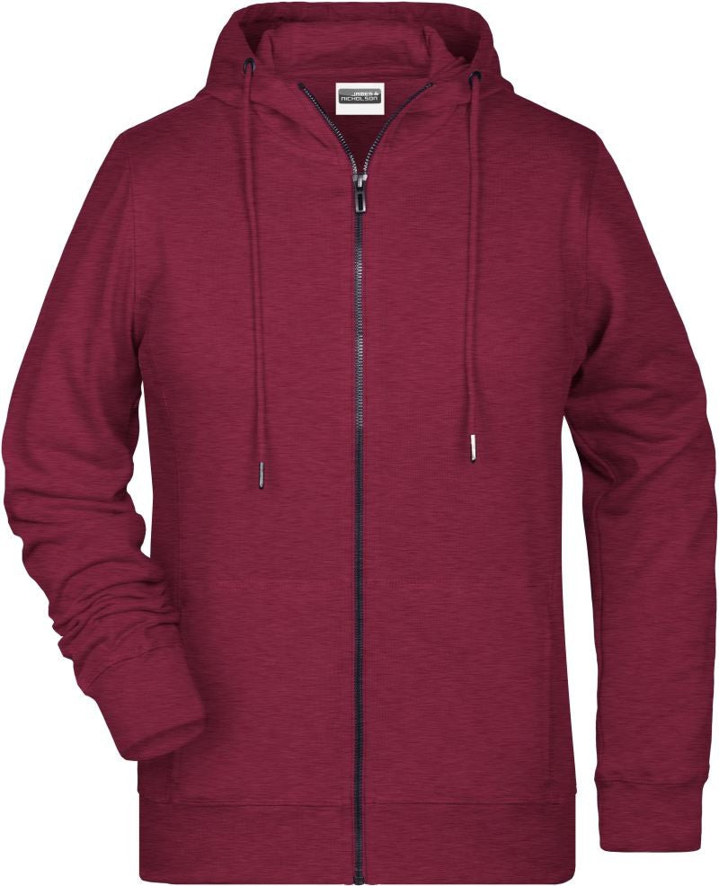 James & Nicholson | JN 8025 Ladies' Hooded Sweat Jacket