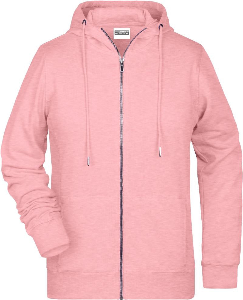 James et Nicholson | JN 8025 Veste sweat à capuche pour femme